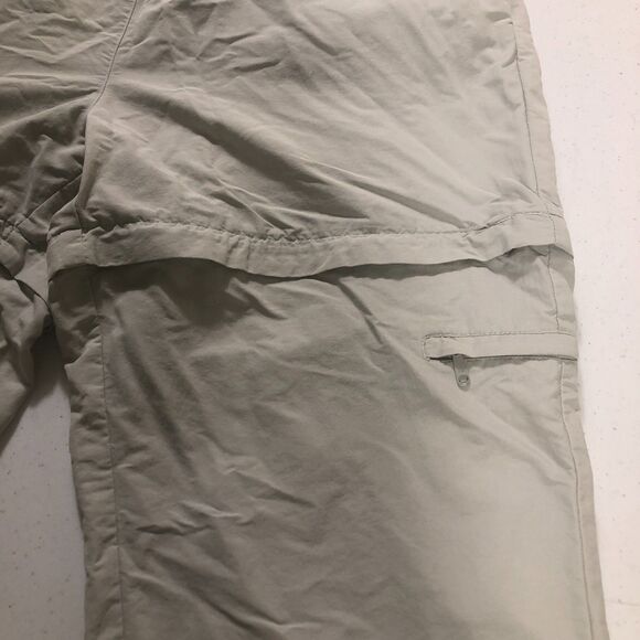 Royal Robbins Capri Pants Womens 14 Beige Convertible Gorpcore Outdoor Hiking - Picture 6 of 9